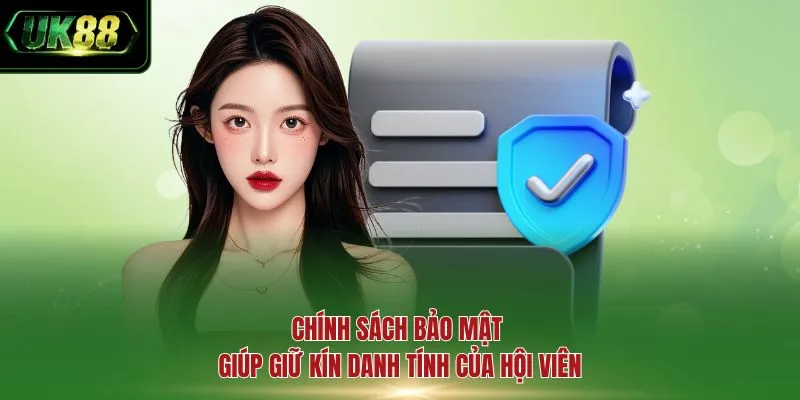 Chính sách bảo mật giúp giữ kín danh tính của hội viên