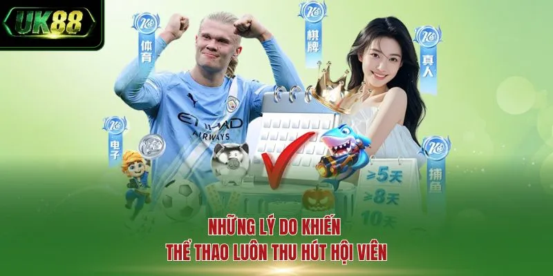 Những lý do khiến thể thao luôn thu hút hội viên