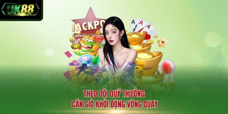 Theo dõi quỹ thưởng căn giờ khởi động vòng quay