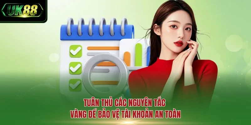 Tuân thủ các nguyên tắc vàng để bảo vệ tài khoản an toàn